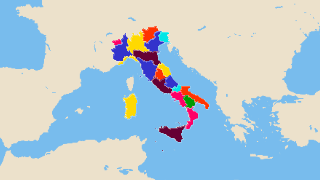 Regions of Italy Thumbnail