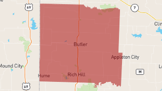 Missouri Bates County Thumbnail