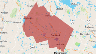 New Hampshire Merrimack County Thumbnail