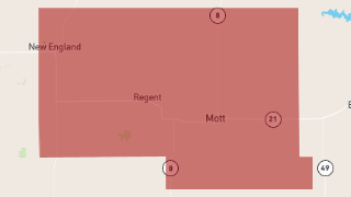 North Dakota Hettinger County Thumbnail