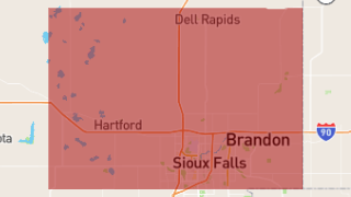 South Dakota Minnehaha County Thumbnail