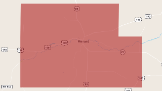 Texas Menard County Thumbnail