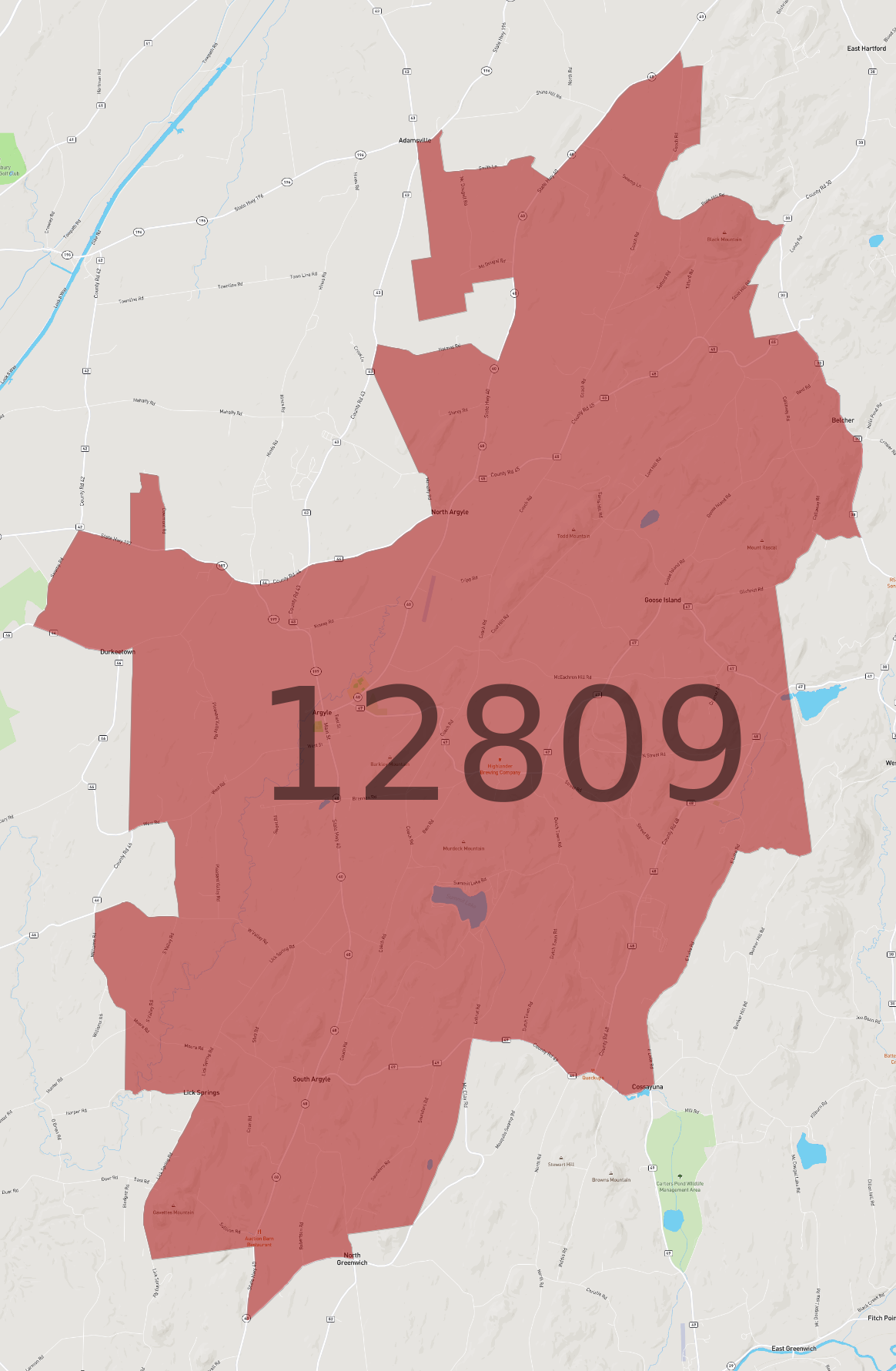 American Zip Code Random