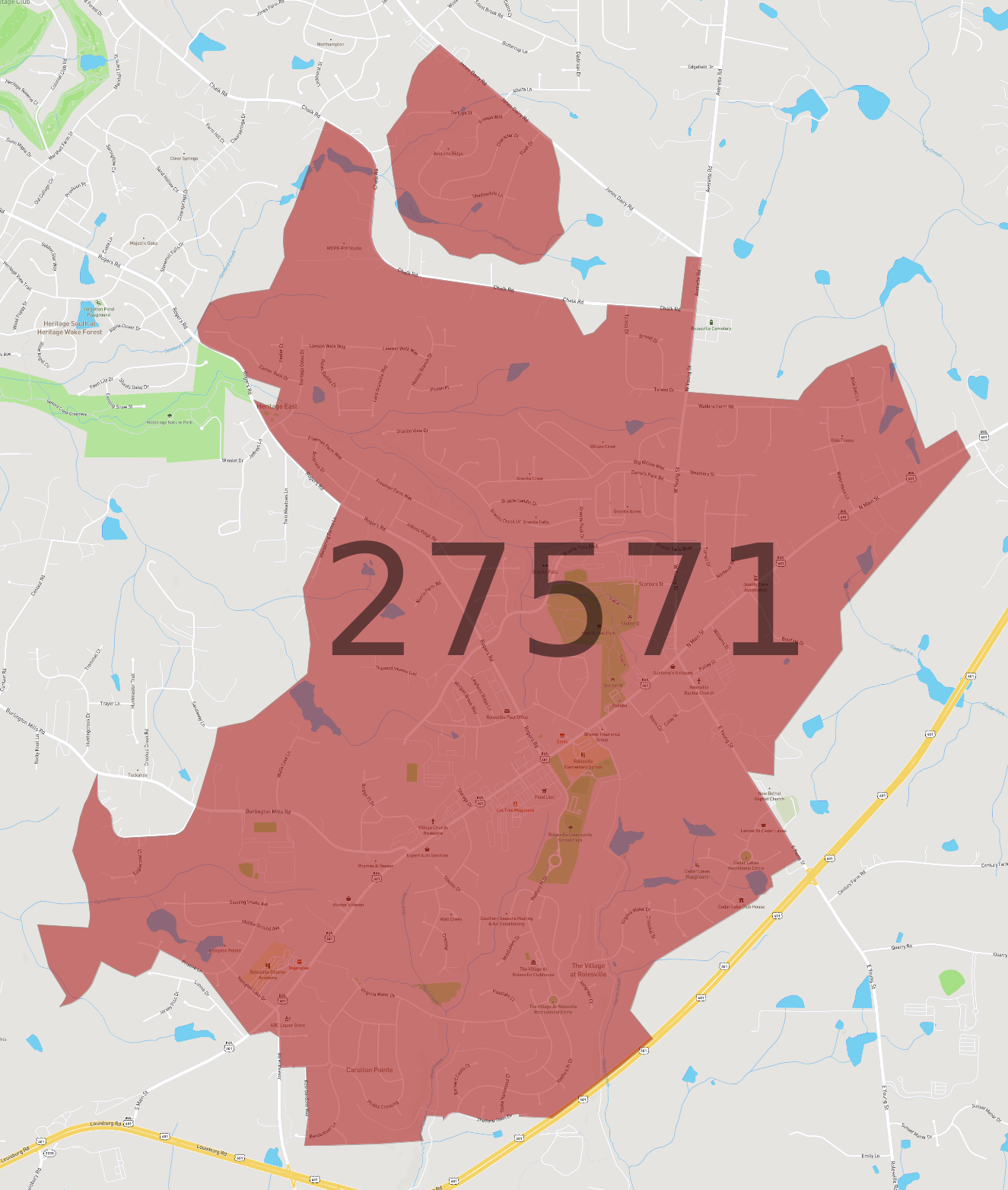 Zip Code 27571