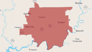 Zip Code 36256 Thumbnail