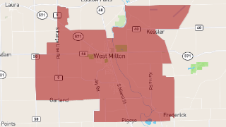 Zip Code 45383 Thumbnail