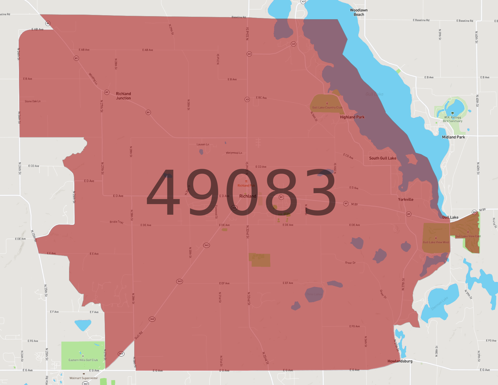 Zip Code 49083