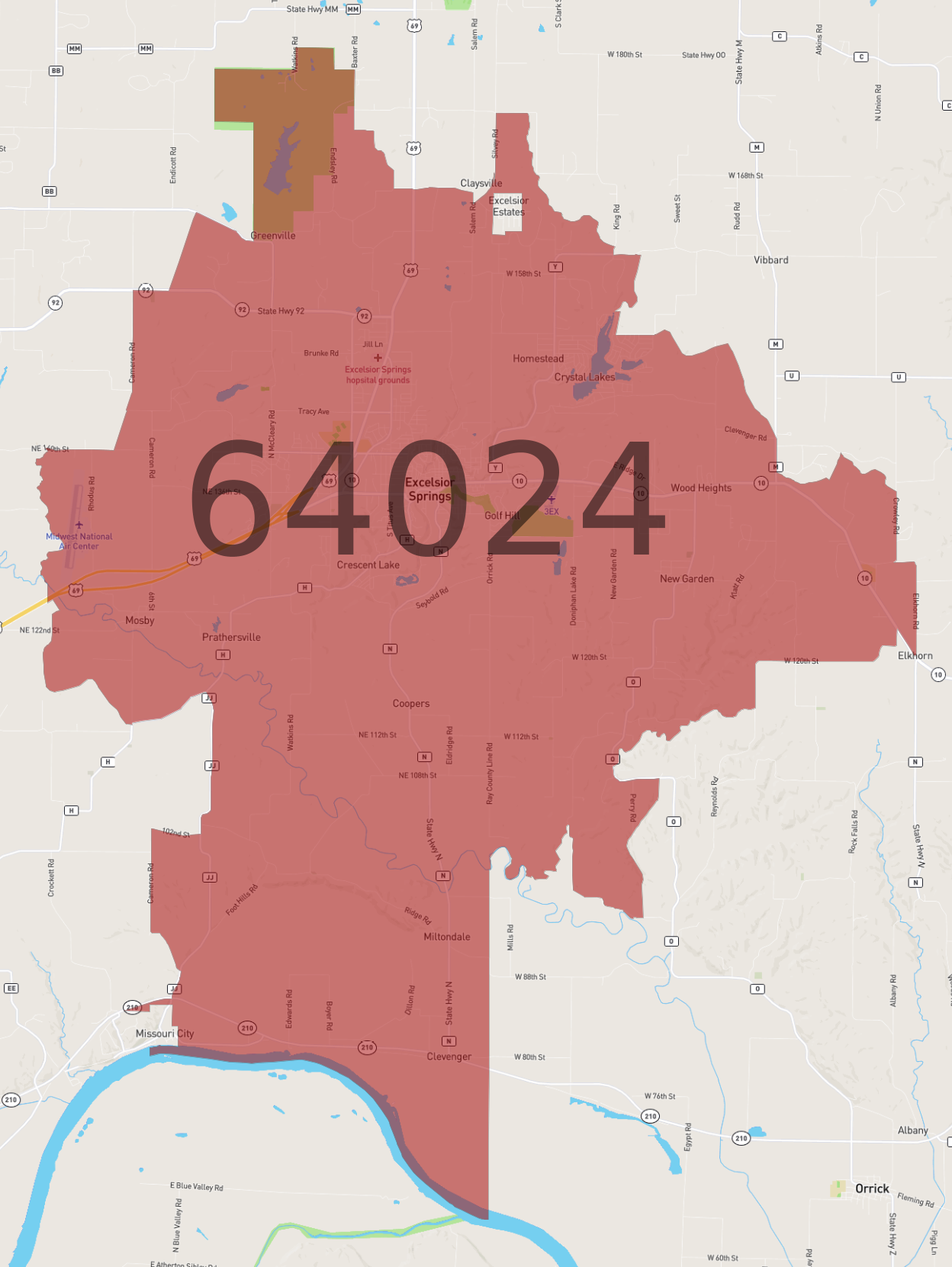 49055 ZIP Code - United States