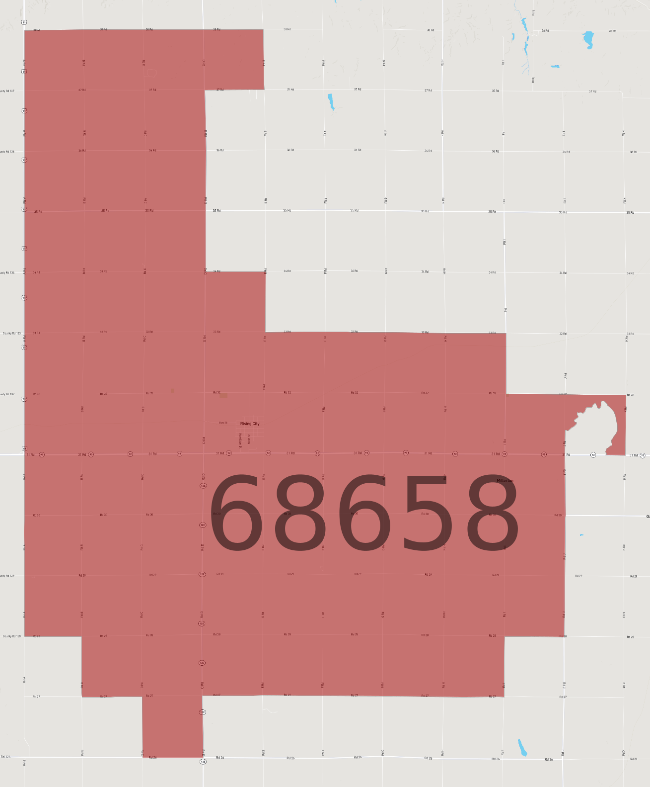 Zip Code 68658
