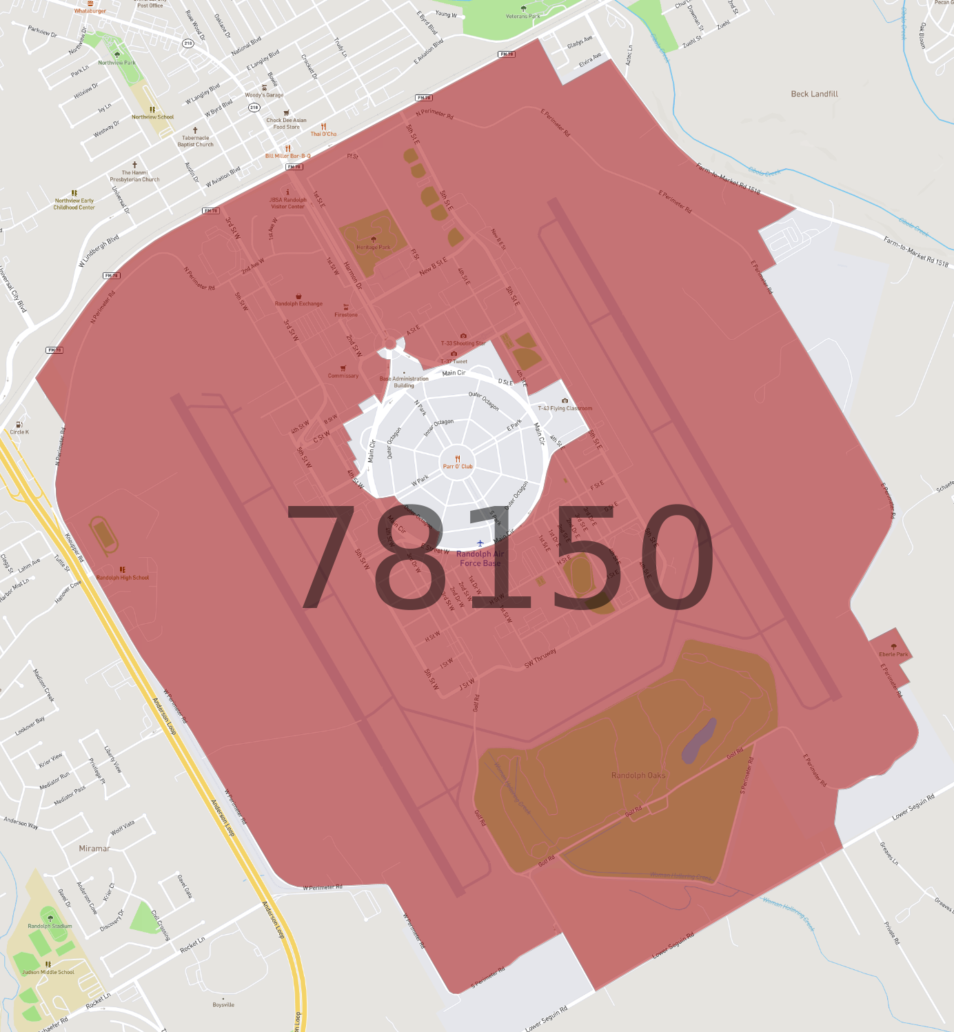 Zip Code 78150