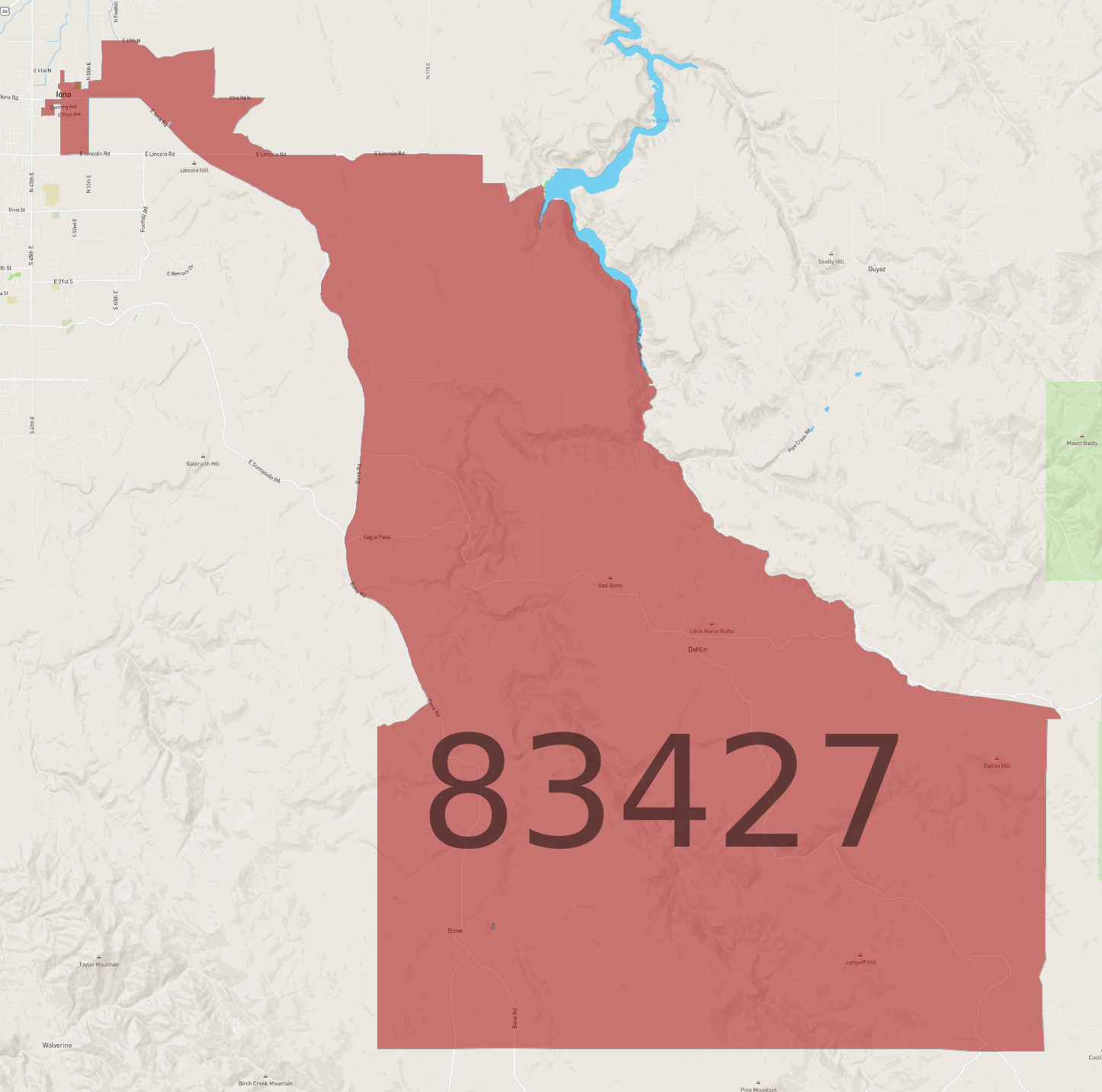 Zip Code 83427 zip-code-83427