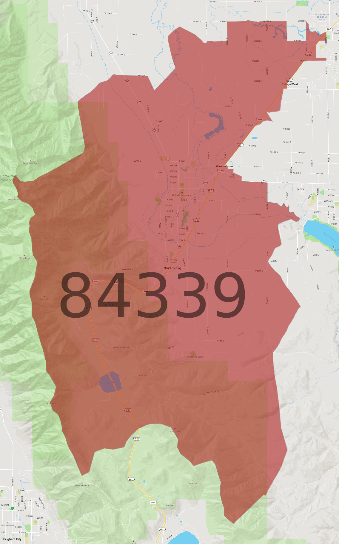 【( ◠‿◠ )】 Zip Code 84339