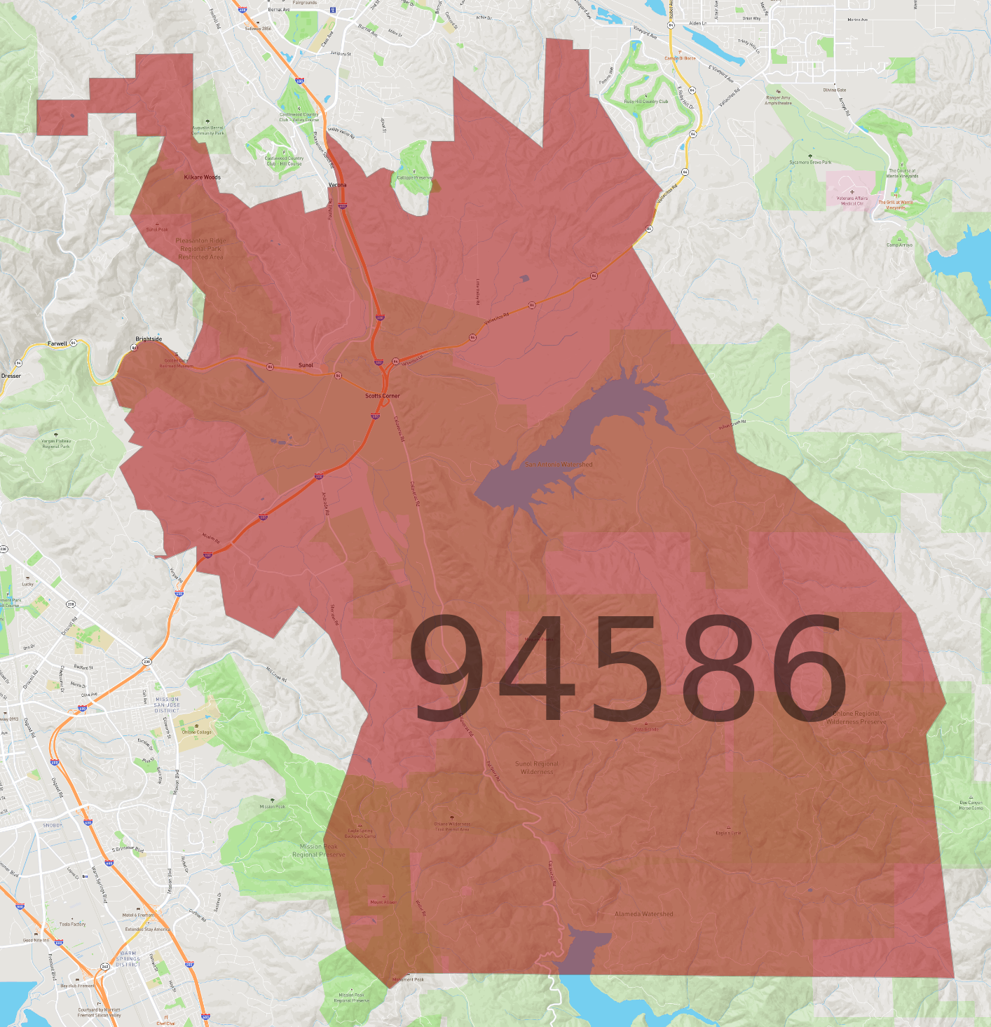 kページ Sunnyvale Zip Code Map | Charles Mortimer - Your Local Realtor