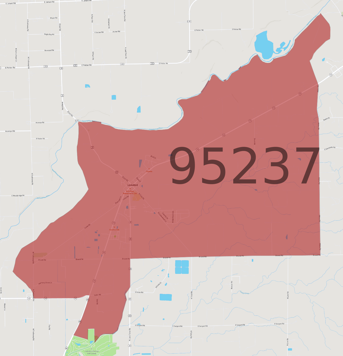 Zip Code 95237