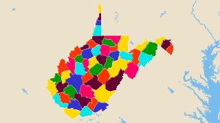 Counties in West Virginia Thumbnail