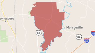 Alabama Clarke County Thumbnail