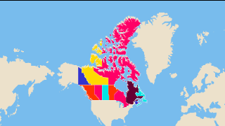 Provinces and Territories of Canada Thumbnail