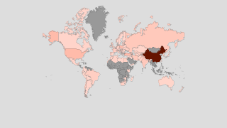 World Apple Production by Country Thumbnail