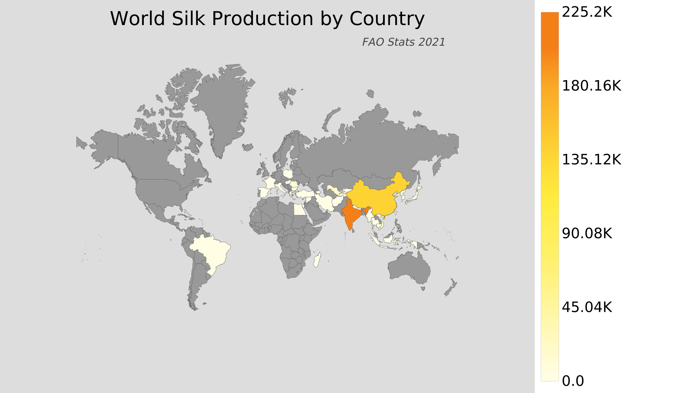 largest silk producing state in india
