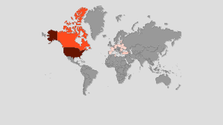 World Cranberry Production by Country Thumbnail