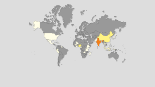 World Ginger Production by Country Thumbnail