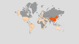 World Mandarina Production by Country Thumbnail