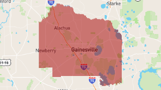 Florida Alachua County Thumbnail