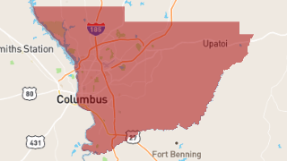 Georgia Muscogee County Thumbnail