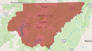 Georgia Rabun County Thumbnail