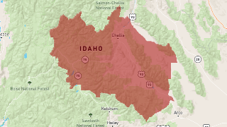 Idaho Custer County Thumbnail
