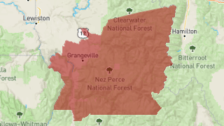 Idaho Idaho County Thumbnail