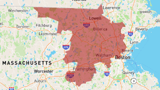 Massachusetts Middlesex County Thumbnail