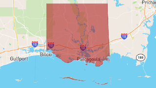 Mississippi Jackson County Thumbnail
