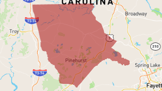 North Carolina Moore County Thumbnail