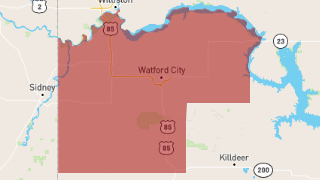 North Dakota McKenzie County Thumbnail