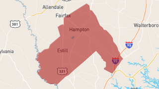 South Carolina Hampton County Thumbnail
