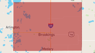 South Dakota Brookings County Thumbnail