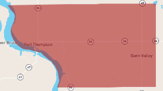 South Dakota Buffalo County Thumbnail