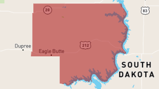South Dakota Dewey County Thumbnail