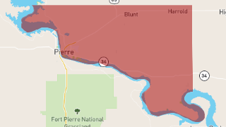 South Dakota Hughes County Thumbnail