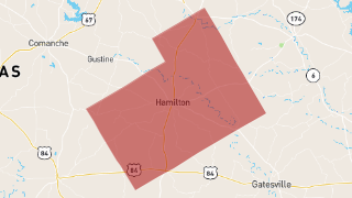 Texas Hamilton County Thumbnail