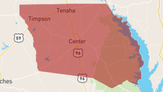 Texas Shelby County Thumbnail