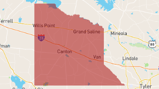 Texas Van Zandt County Thumbnail