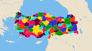 Provinces of Turkey Thumbnail