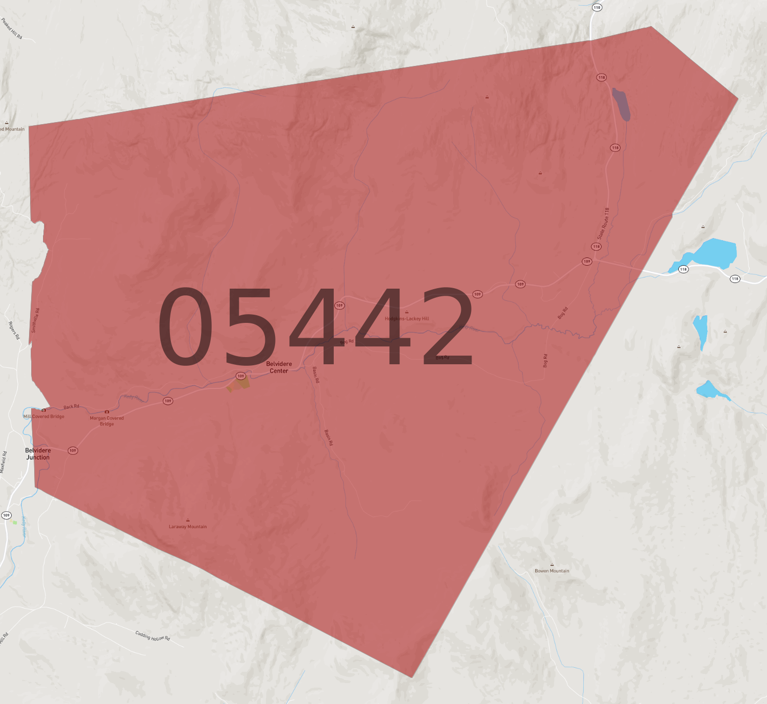 Zip Code 05442 - AtlasBig.com