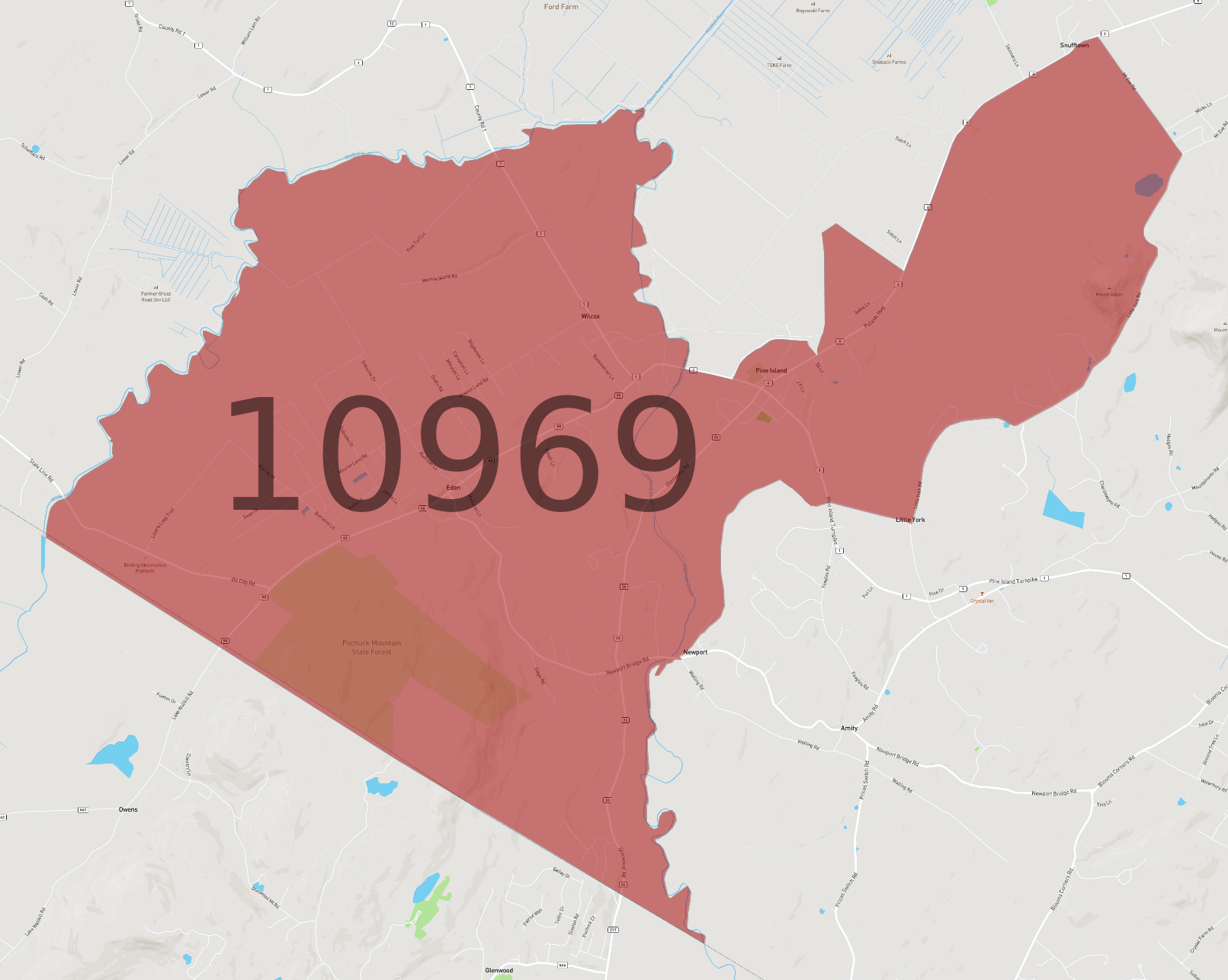 Zip Code 10969