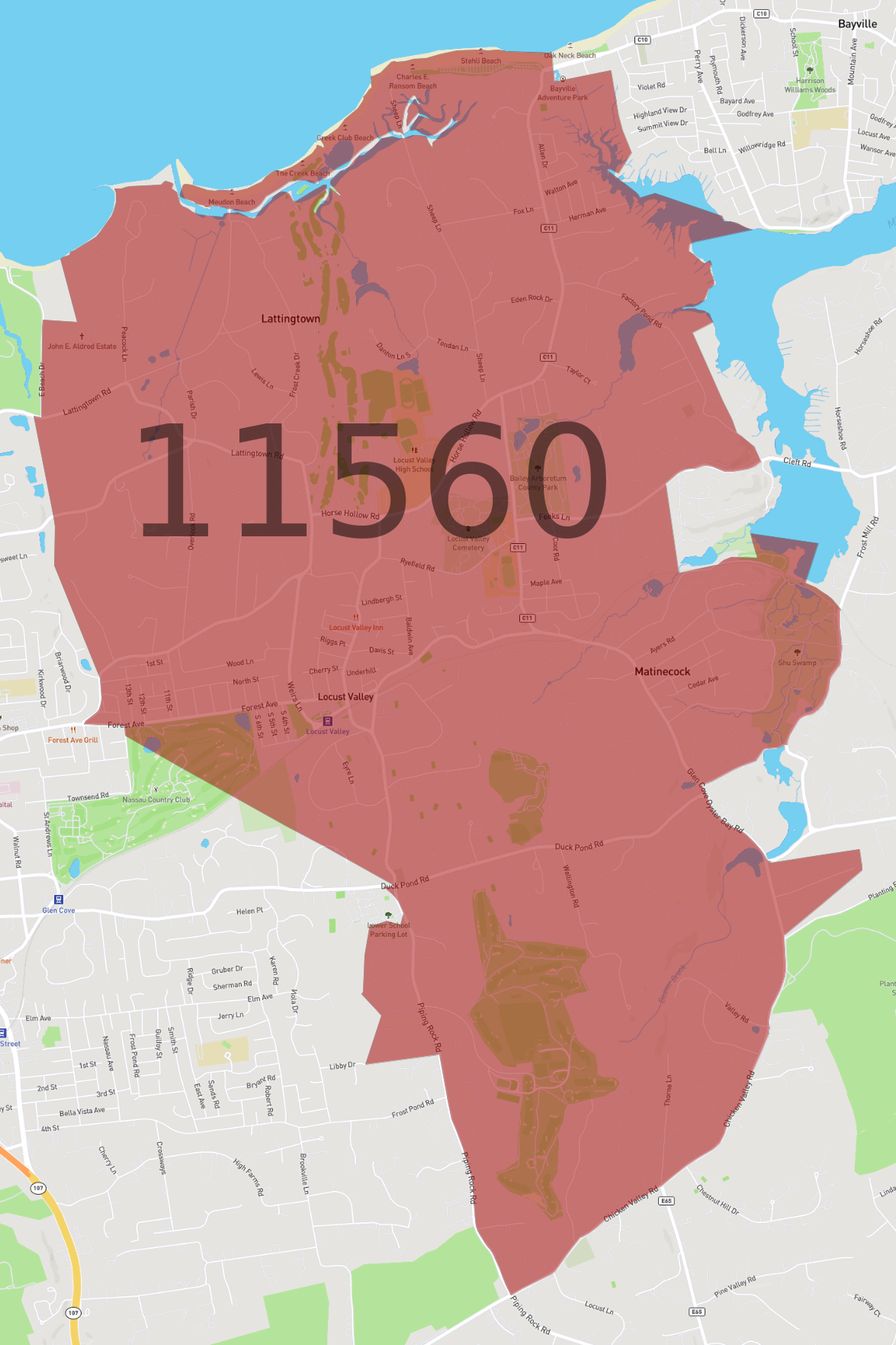 10 Digit Zip Code Map United States Map