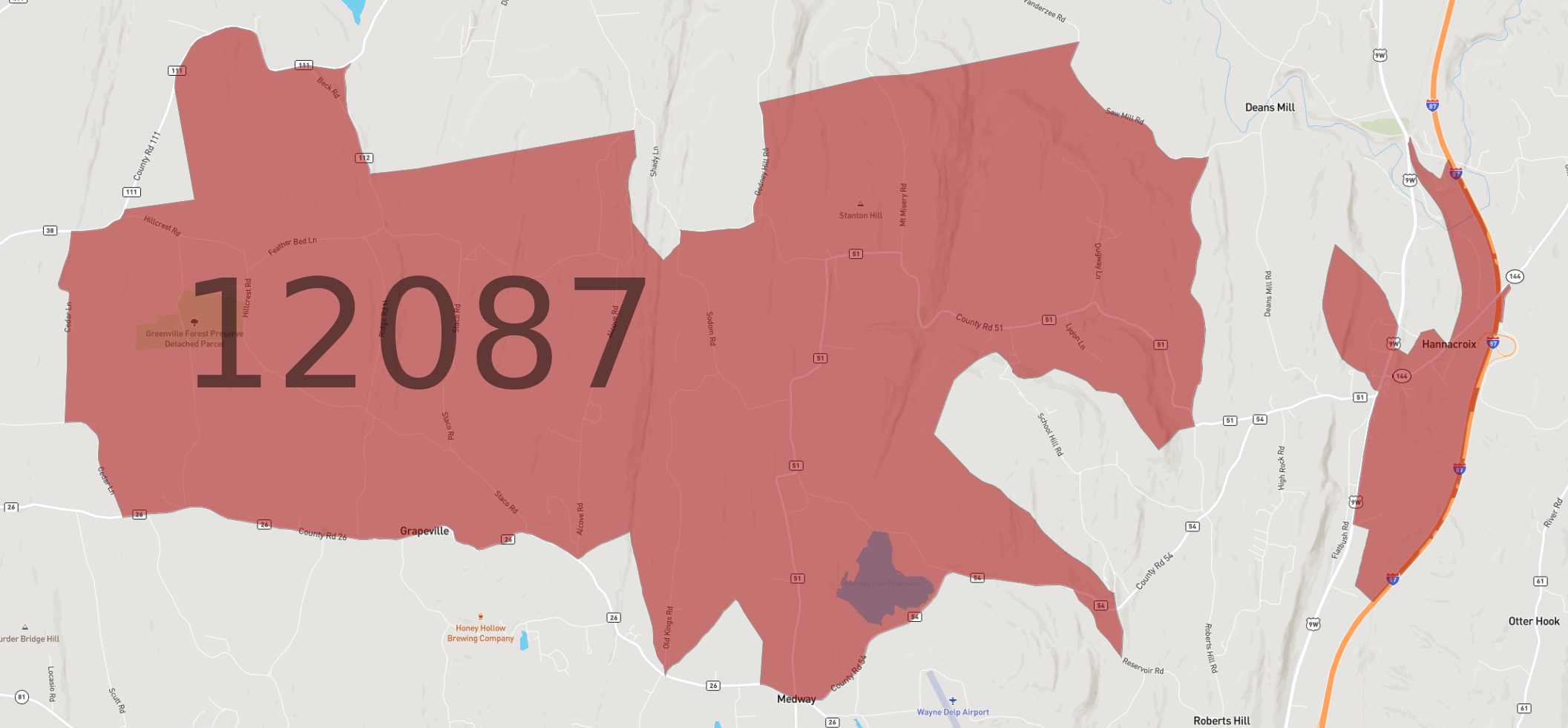 Zip Code 12087