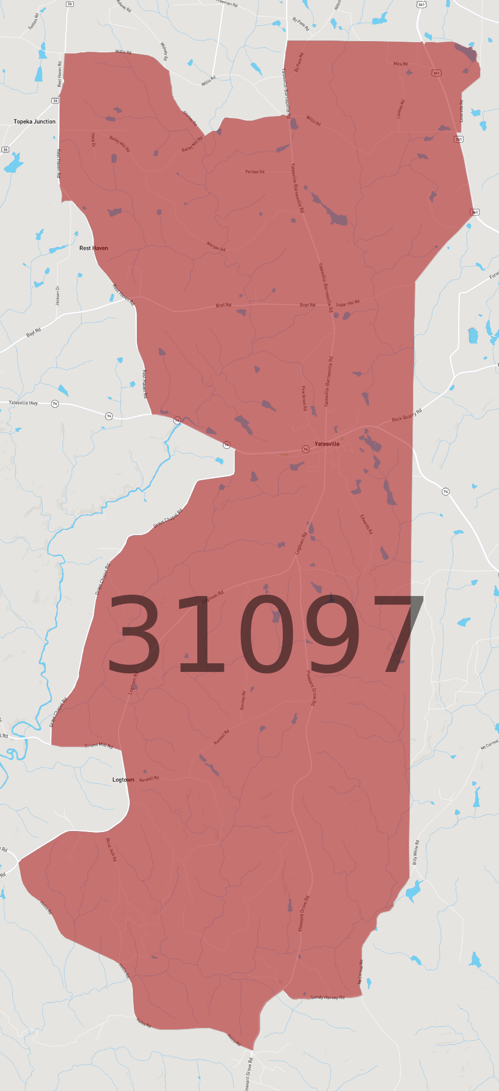 Zip Code 31097