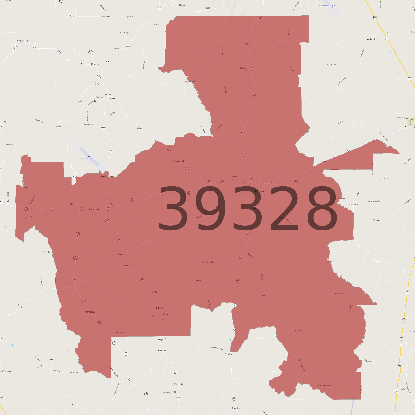 Zip code 39328 atlasbig